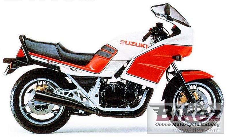Big Michel Massoud gsx 1100 es picture and wallpaper from Bikez.com